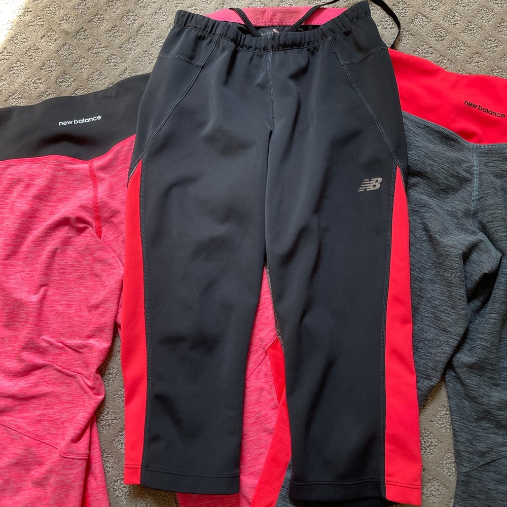 New Balance set of 3 running/workout legging capri